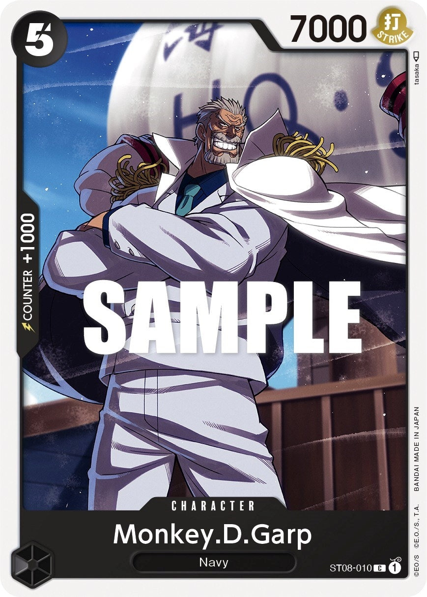 Monkey.D.Garp (8010) (ST-08) - One Piece Card Game Single