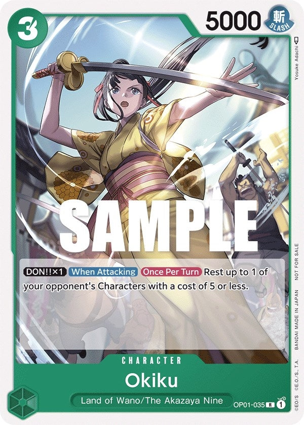 Okiku (Tournament Pack Vol. 4) (1035) (OP-PR) - One Piece Card Game Single