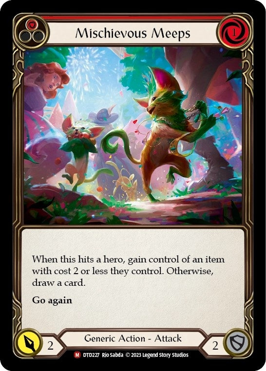 Mischievous Meeps (227) [DTD] - Flesh and Blood TCG Single