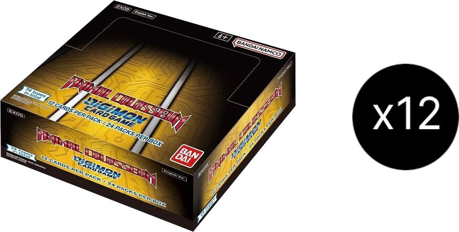 Animal Colosseum Booster Box Case [EX05] - Digimon Card Game Sealed
