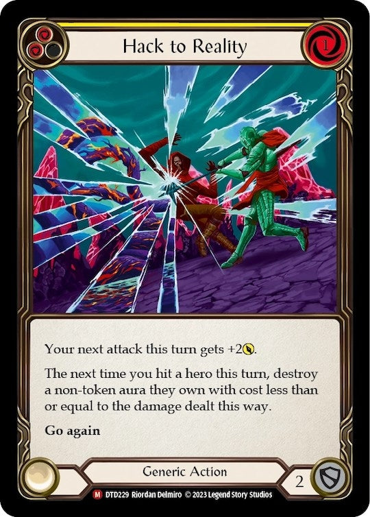 Hack to Reality (229) [DTD] - Flesh and Blood TCG Single