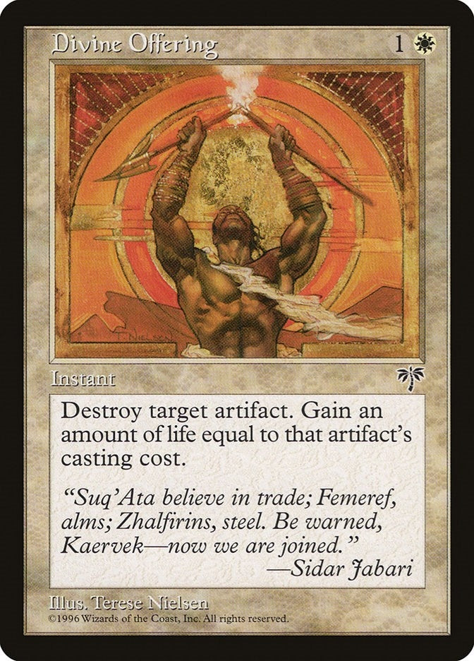 Divine Offering [MIR] - MTG Single
