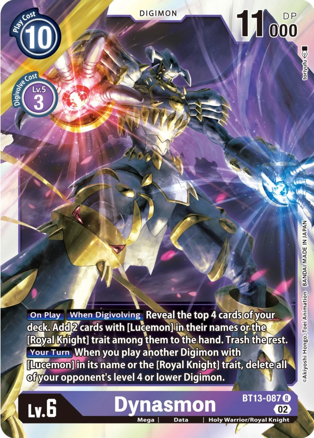 Dynasmon (13087) [BT13] - Digimon Card Game Single