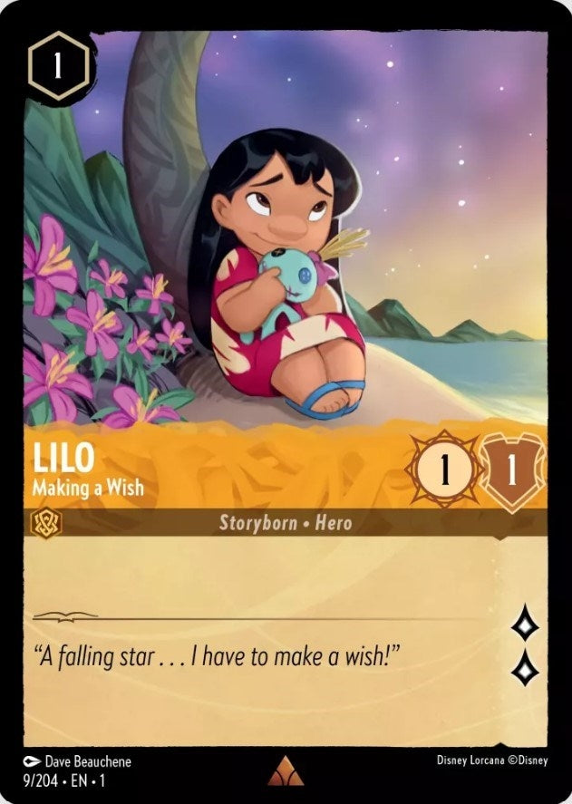 Lilo - Making a Wish (9) (1) - Disney Lorcana Single