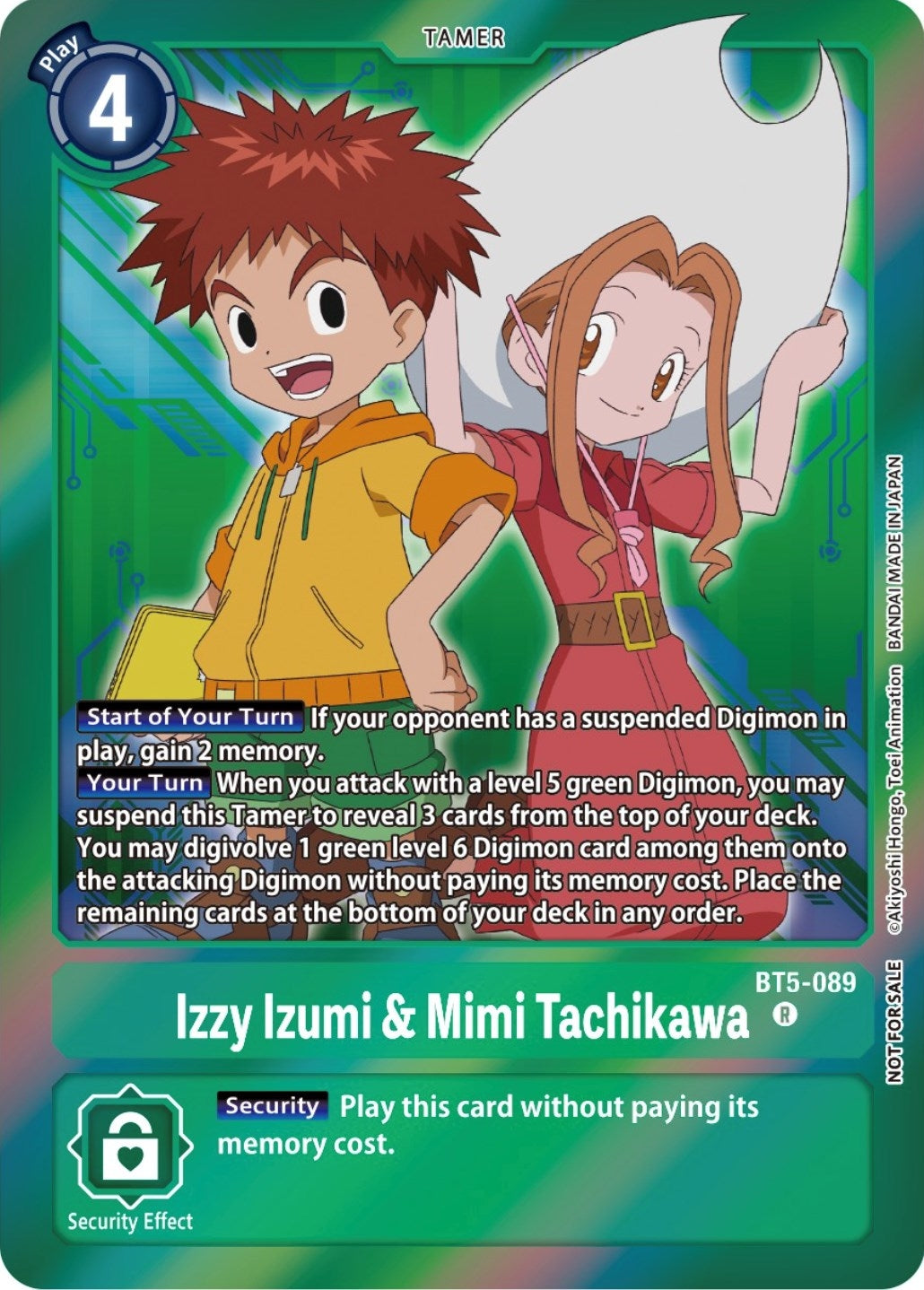 Izzy Izumi & Mimi Tachikawa (Event Pack 5) (5089) [BT05] - Digimon Card Game Single