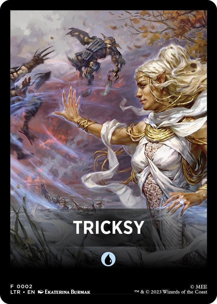 Tricksy Theme Card (0) [LTR] - MTG Single