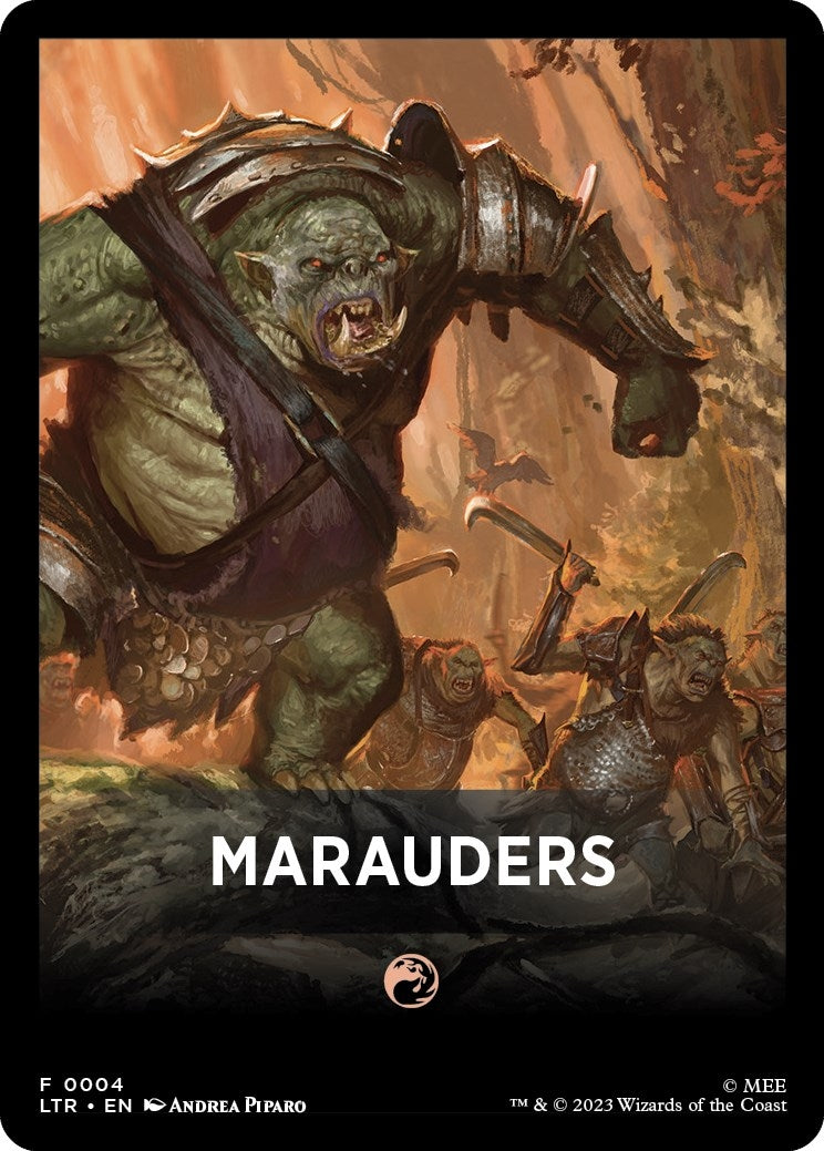 Marauders Theme Card (0) [LTR] - MTG Single
