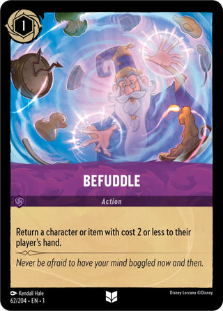 Befuddle (62) (1) - Disney Lorcana Single