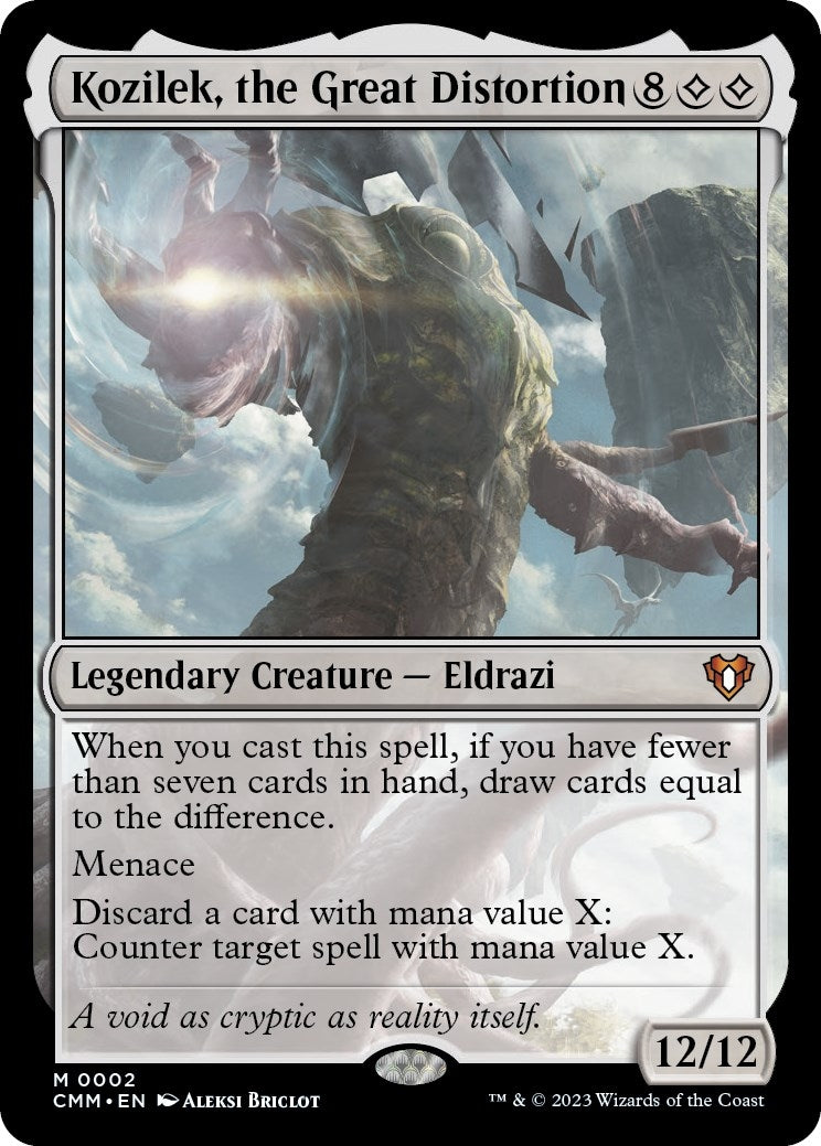 Kozilek the Great Distortion (2) [CMM] - MTG Single