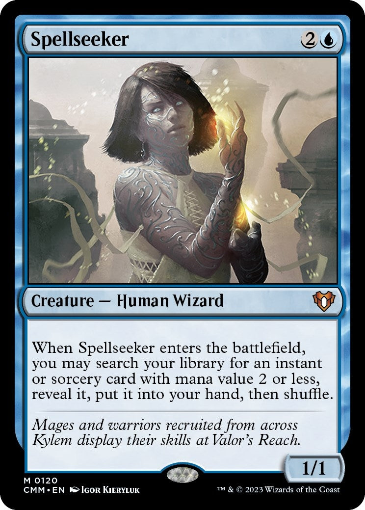 Spellseeker (120) [CMM] - MTG Single