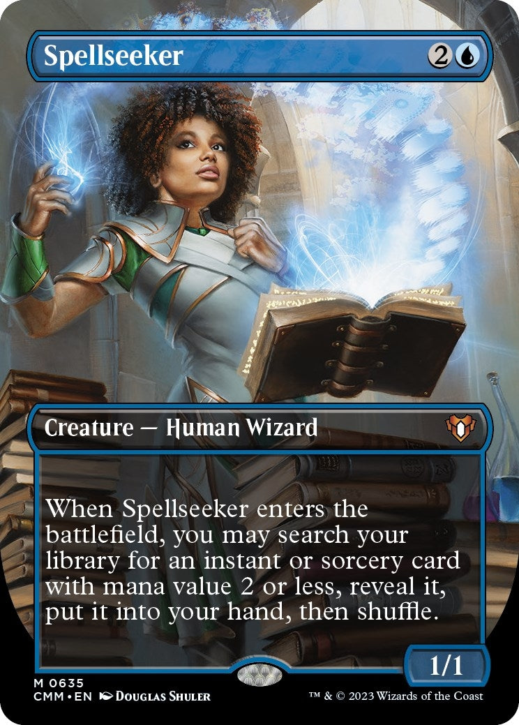 Spellseeker (Borderless) (635) [CMM] - MTG Single