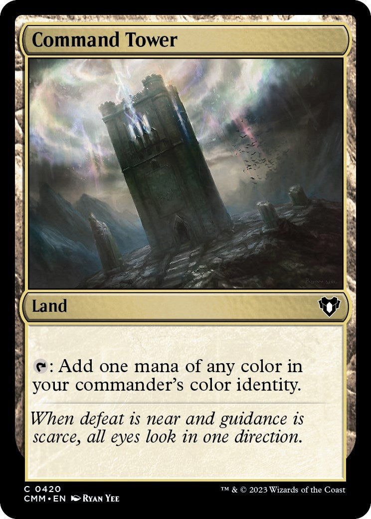 Command Tower (420) [CMM] - MTG Single