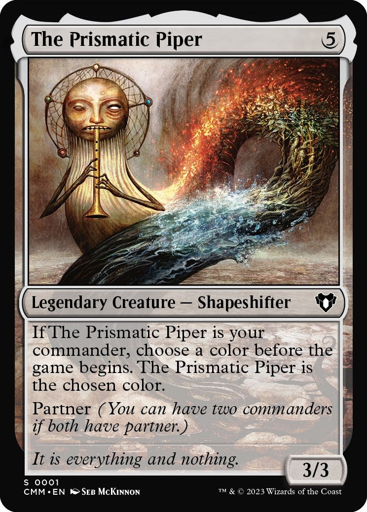 The Prismatic Piper (1) [CMM] - MTG Single