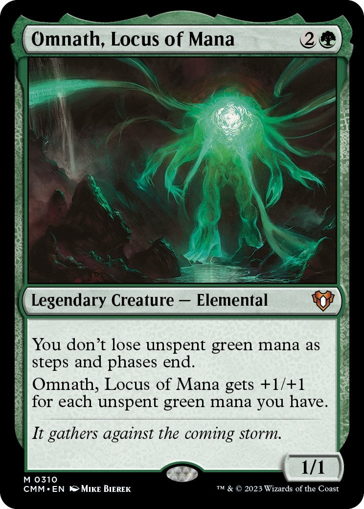 Omnath Locus of Mana (310) [CMM] - MTG Single