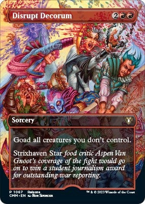 Disrupt Decorum (1067) [LARP] - MTG Single