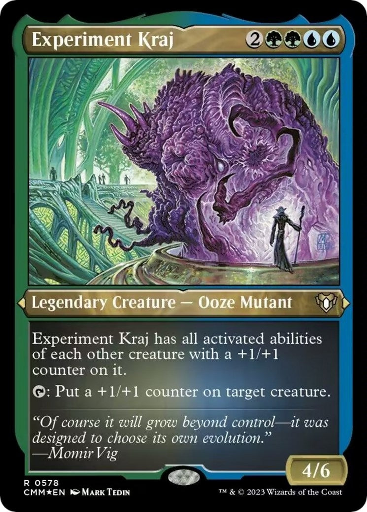 Experiment Kraj (Foil Etched) (578) [CMM] - MTG Single
