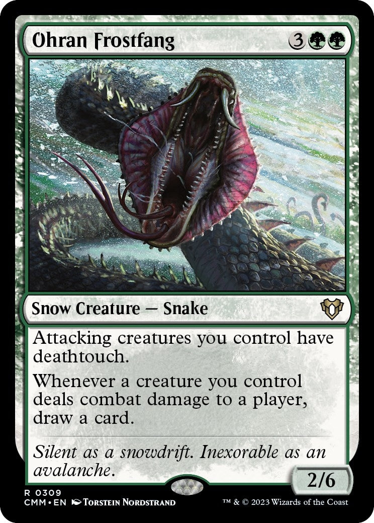 Ohran Frostfang (309) [CMM] - MTG Single