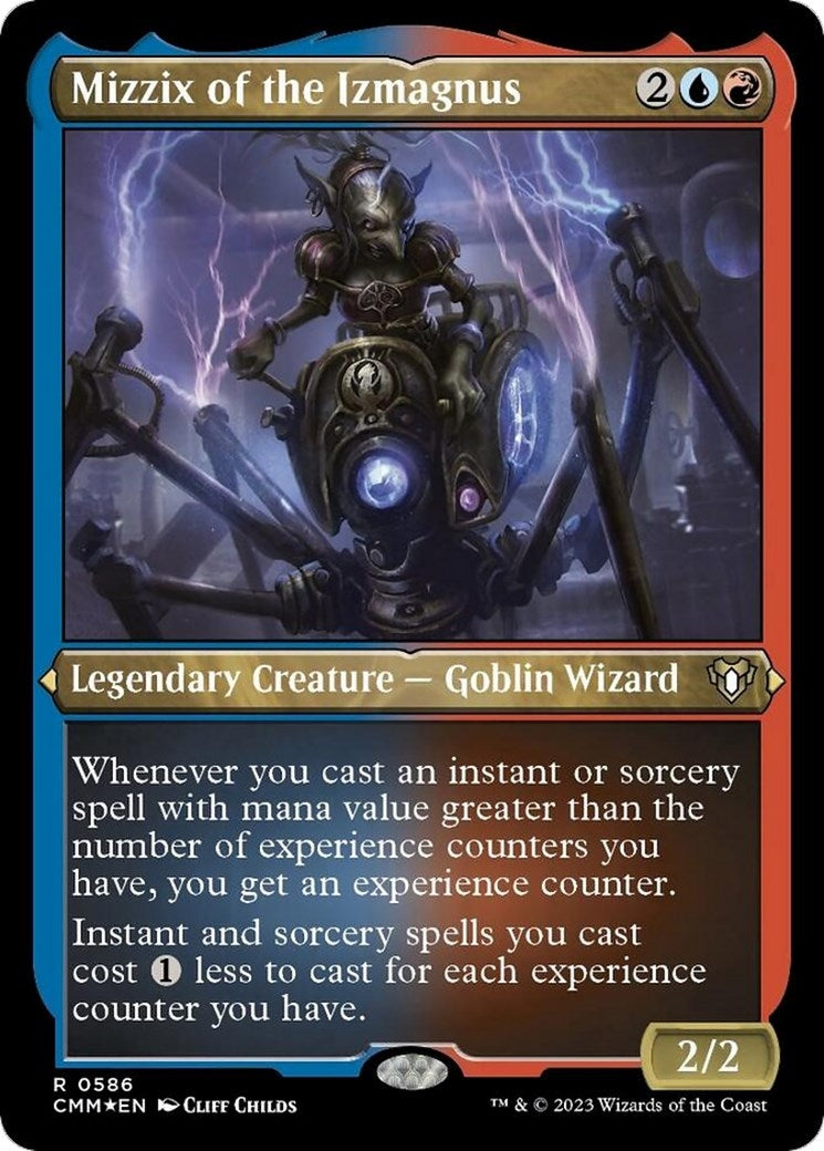 Mizzix of the Izmagnus (Foil Etched) (586) [CMM] - MTG Single
