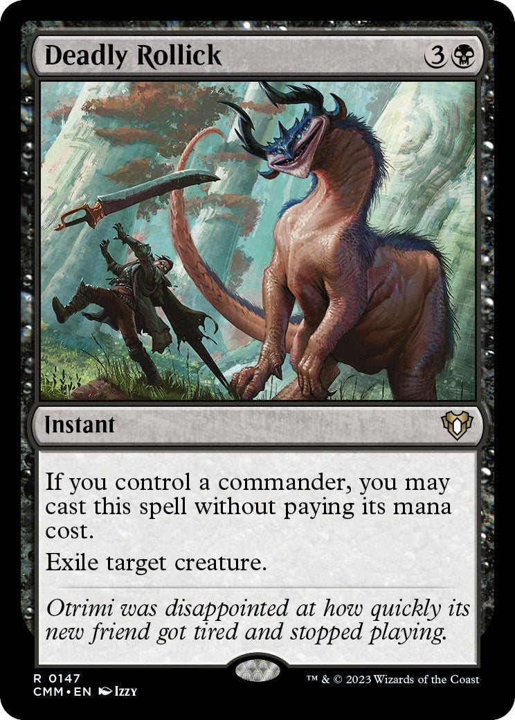 Deadly Rollick (147) [CMM] - MTG Single