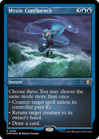 Mystic Confluence (Foil Etched) (492) [CMM] - MTG Single