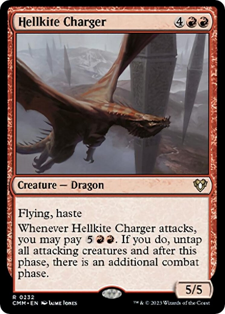 Hellkite Charger (232) [CMM] - MTG Single