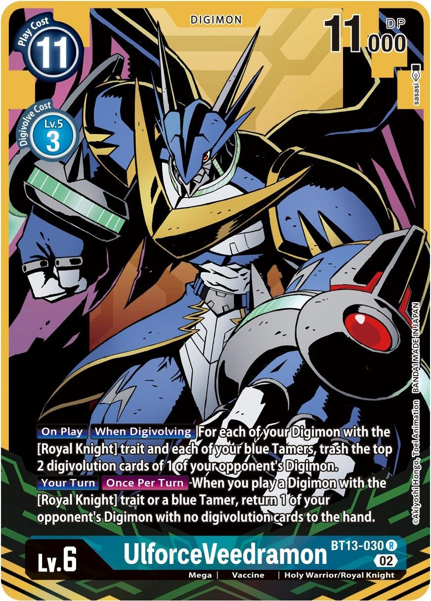 UlforceVeedramon (Alternate Art) (13030) [BT13] - Digimon Card Game Single