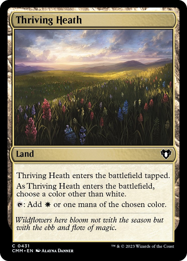 Thriving Heath (431) [CMM] - MTG Single