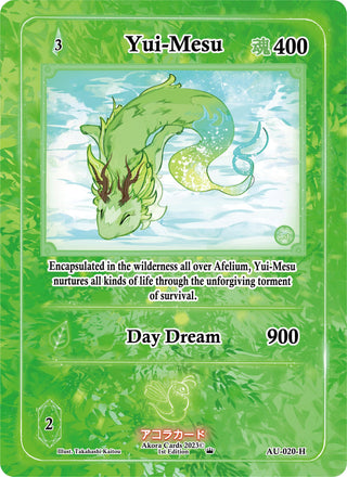 Yui-Mesu (Holo) (20) (AU1E) - Akora TCG Single