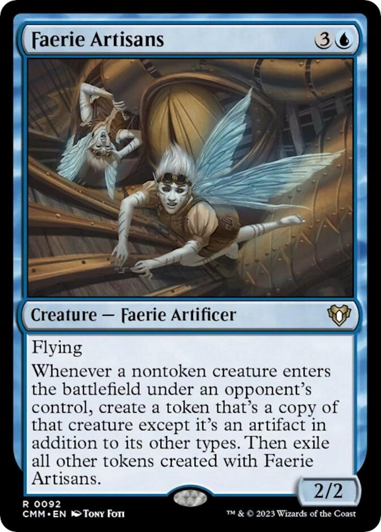 Faerie Artisans (92) [CMM] - MTG Single