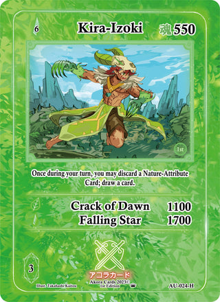 Kira-Izoki (Holo) (24) (AU1E) - Akora TCG Single