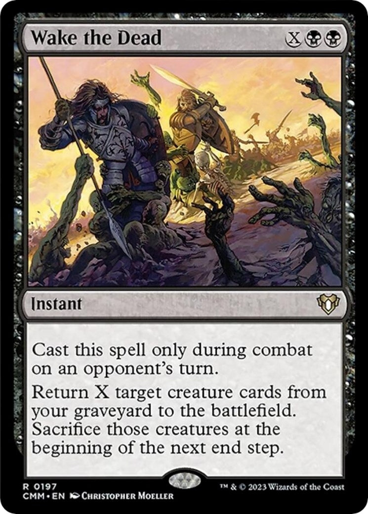 Wake the Dead (197) [CMM] - MTG Single