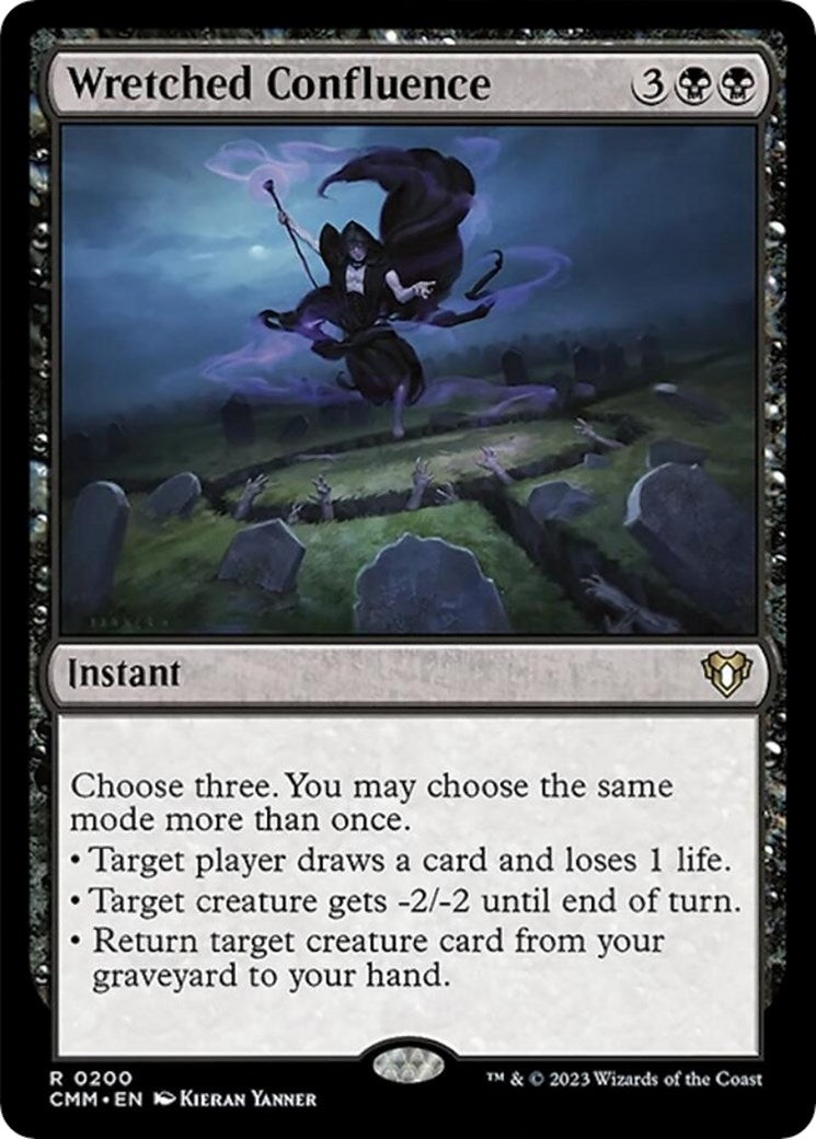 Wretched Confluence (200) [CMM] - MTG Single