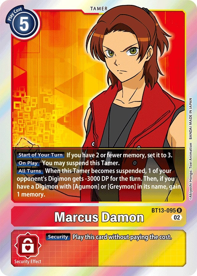 Marcus Damon (13095) [BT13] - Digimon Card Game Single