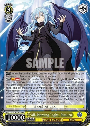 All-Piercing Light Rimuru (101002) - Weiss Schwarz Single