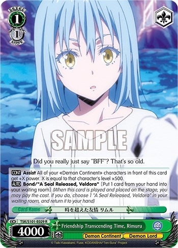 Friendship Transcending Time Rimuru (101029) - Weiss Schwarz Single