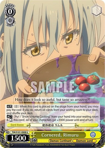 Cornered Rimuru (101008) - Weiss Schwarz Single