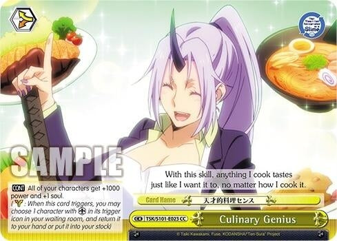 Culinary Genius (101023) - Weiss Schwarz Single