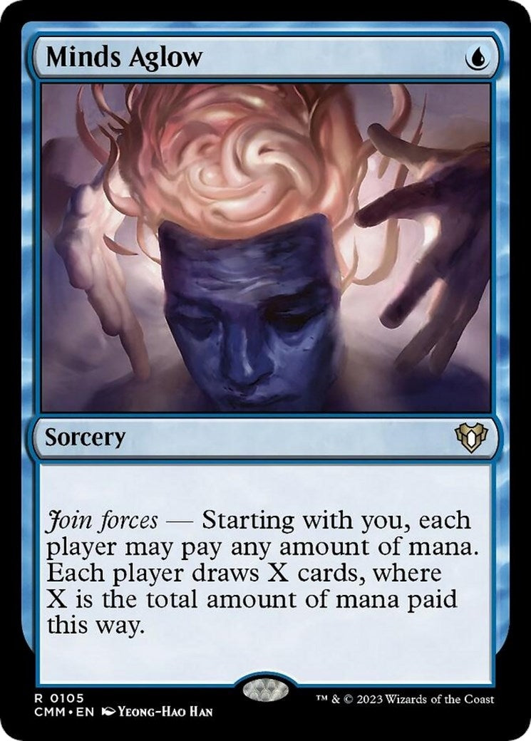 Minds Aglow (105) [CMM] - MTG Single