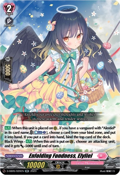 Enfolding Fondness Elyliel (5020) [D-SS05] - Cardfight Vanguard Single