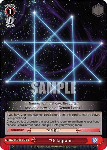 ’Octagram’ (101071) - Weiss Schwarz Single