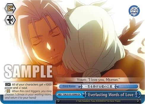 Everlasting Words of Love (101098) - Weiss Schwarz Single