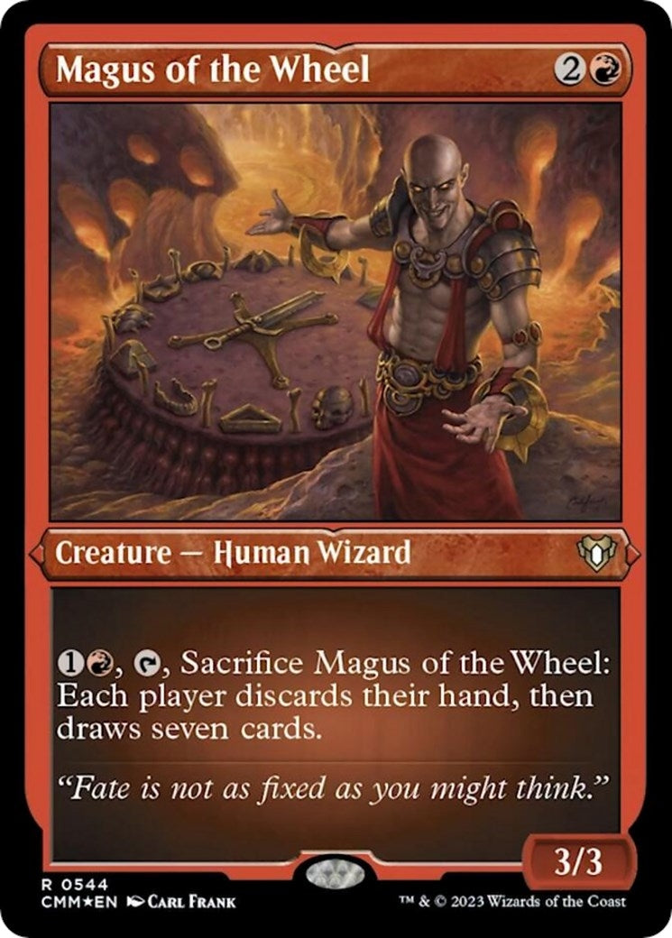 Magus of the Wheel (Foil Etched) (544) [CMM] - MTG Single