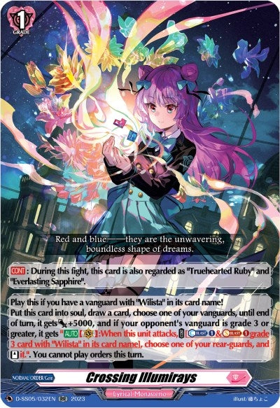 Crossing Illumirays (5032) [D-SS05] - Cardfight Vanguard Single