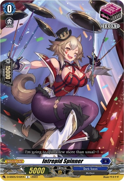 Intrepid Spinner (5042) [D-SS05] - Cardfight Vanguard Single