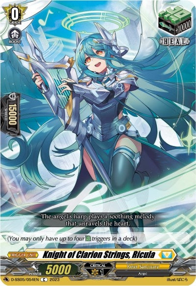 Knight of Clarion Strings Ricula (5054) [D-SS05] - Cardfight Vanguard Single