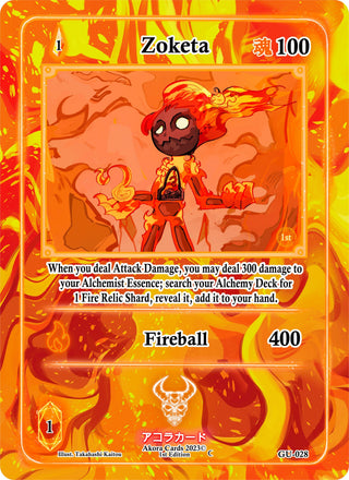 Zoketa (28) (GU1E) - Akora TCG Single
