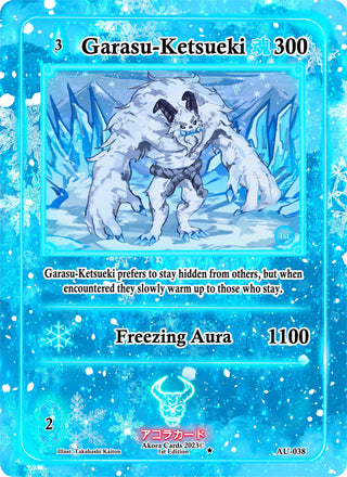 Garasu-Ketsueki (38) (AU1E) - Akora TCG Single