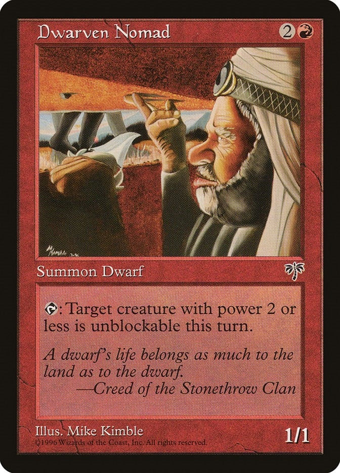 Dwarven Nomad [MIR] - MTG Single