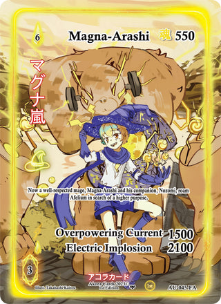 Magna-Arashi (Full Art) (45) (AU1E) - Akora TCG Single