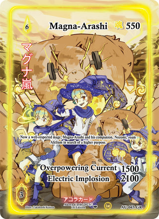 Magna-Arashi (Generational Rare) (45) (AU1E) - Akora TCG Single